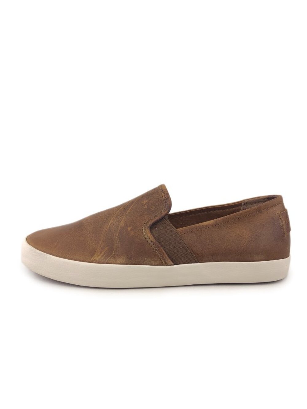 Frye Dylan Slip on Brown Leather Casual Flat Shoes 8M